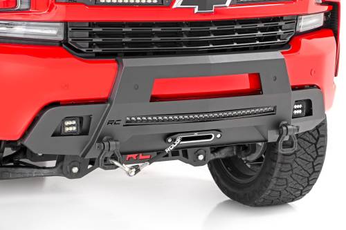 Rough Country - Rough Country Hidden Winch Bumper - Chevy Silverado 1500 2WD/4WD (2019-2022) - 10805