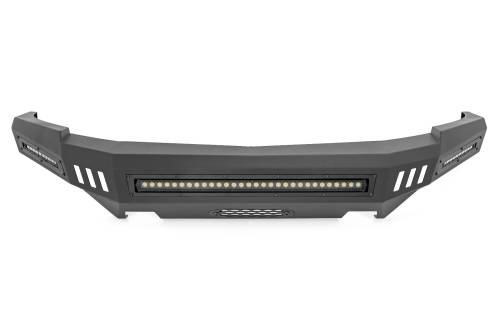 Rough Country - Rough Country Front High Clearance Bumper - BLK LEDs - Chevy Silverado 1500 (07-13) - 10911