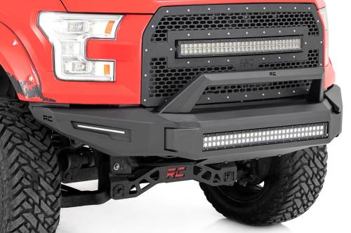 Rough Country - Rough Country Modular Bumper w/skid plate - Front - Ford F-150 2WD/4WD (2015-2017) - 10950A