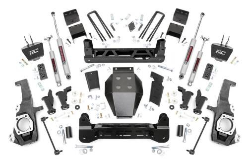 Rough Country - Rough Country 5 Inch Lift Kit - Torsion Drop - Chevy/GMC 2500HD (20-23) - 11030