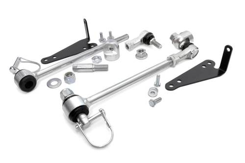 Rough Country - Rough Country Quick Disconnect Sway Links - 2.5 Inch Lift - Jeep Wrangler TJ (97-06) - 1129