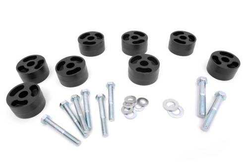 Rough Country - Rough Country Seat Riser Kit - Front - 1.25 Inch - Jeep Wrangler TJ 4WD (97-06) - 1158