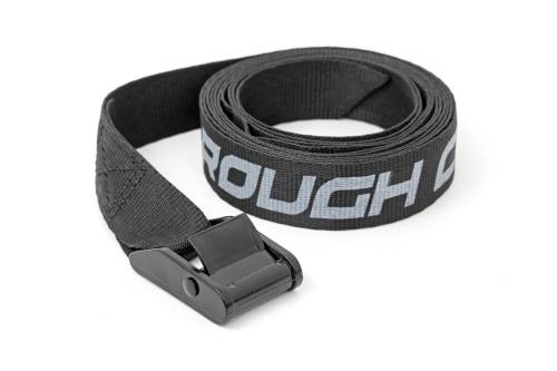 Rough Country - Rough Country Cargo Tie-Down Straps - Cam Buckle - 1" X 9' - Pair - 117702A