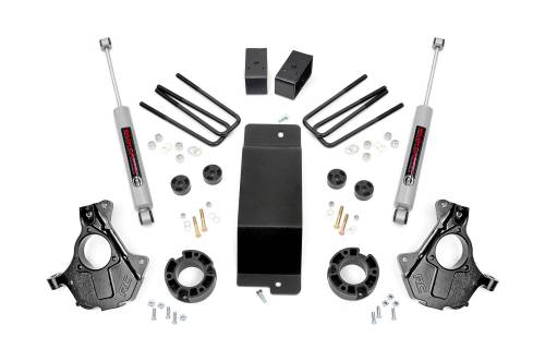 Rough Country - Rough Country 3.5 Inch Lift Kit - Cast Steel LCA - Chevy/GMC 1500 (07-13) - 11930