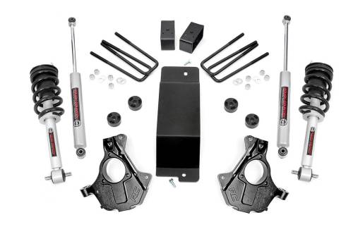 Rough Country - Rough Country 3.5 Inch Lift Kit - Cast Steel LCA- N3 Strut - Chevy/GMC 1500 (07-13) - 11932