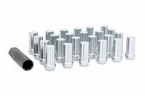 Rough Country - Rough Country Lug Nut Set - M12x1.25 - 24 Qty - Chrome - 1212524CH