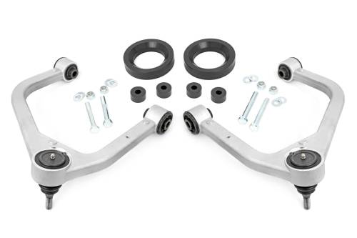 Rough Country - Rough Country 1.75 Inch Leveling Kit - Forged Alum UCA - AT4 - GMC Sierra 1500 4WD (2019-2023) - 1325