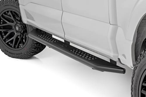 Rough Country - Rough Country OV2 Running Boards - Side Step Bars - Crew Cab - Ford F-150 2WD/4WD (15-24) - 14011