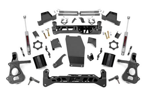 Rough Country - Rough Country 7 Inch Lift Kit - Alum/Stamp Steel - Chevy/GMC 1500 (14-18) - 17431