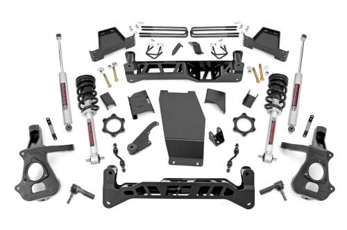 Rough Country - Rough Country 7 Inch Lift Kit - Alum/Stamp Steel - FR N3 - Chevy/GMC 1500 (14-18) - 17432