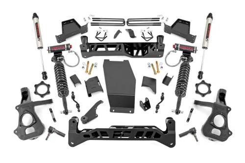 Rough Country - Rough Country 7 Inch Lift Kit - Alum/Stamp Steel - Vertex/V2 - Chevy/GMC 1500 (14-18) - 17457