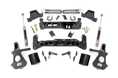 Rough Country - Rough Country 7" Lift Kit - Alu/S.Steel - Chevy/GMC 1500 (14-18) - 18731