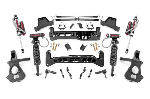 Rough Country - Rough Country 7 Inch Lift Kit - Alum/Stamp Steel - Vertex - Chevy/GMC 1500 (14-18) - 18750