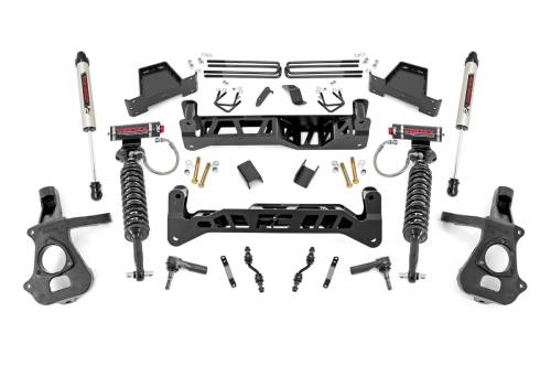 Rough Country - Rough Country 7" Lift Kit - Alu/Stamp Steel - Vertex/V2 - Chevy/GMC 1500 (14-18) - 18757