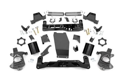 Rough Country - Rough Country 7 Inch Lift Kit - Magneride - Cast Steel - GMC Sierra 1500 Denali (14-16) - 18802