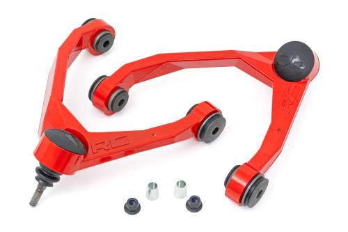 Rough Country - Rough Country Forged Upper Control Arms - 2.5-3.5 Inch Lift - Chevy/GMC 1500 Truck & SUV (07-18) - 19401ARED