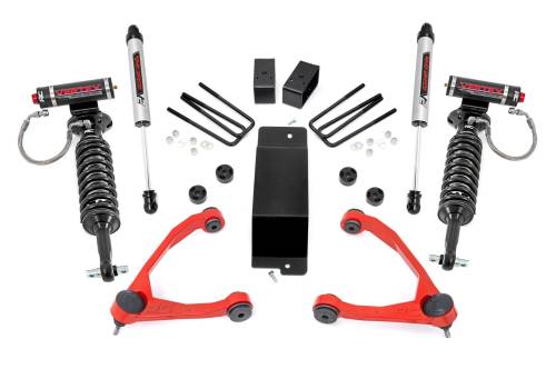 Rough Country - Rough Country 3.5 Inch Lift Kit - Forged UCA - Vertex/V2 - Chevy/GMC 1500 (07-16) - 19457RED