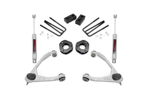 Rough Country - Rough Country 3.5" Lift Kit - Forged UCA - Cast Steel - Chevy/GMC 1500 (07-16) - 19831