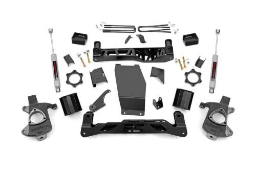 Rough Country - Rough Country 5 Inch Lift Kit - Cast Steel - Chevy/GMC 1500 (14-18) - 22330