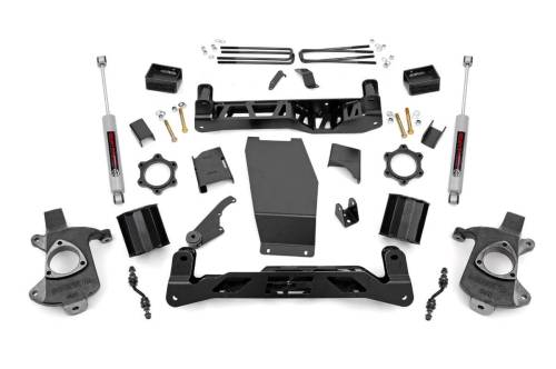 Rough Country - Rough Country 5 Inch Lift Kit - Alum/Stamp Steel - Chevy/GMC 1500 (14-18) - 22431