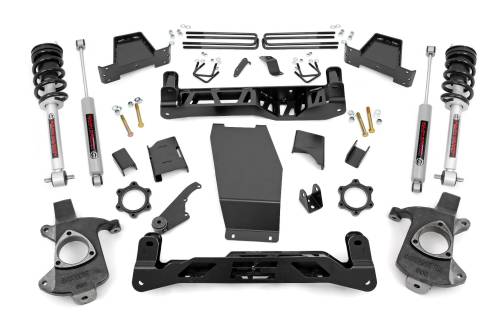 Rough Country - Rough Country 6 Inch Lift Kit - Cast Steel - N3 Struts - Chevy/GMC 1500 (14-18) - 22632