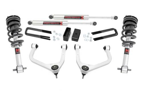 Rough Country - Rough Country 3.5 Inch Lift Kit - M1 Struts/M1 - GMC Sierra 1500 2WD/4WD (19-23) - 22640