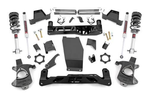 Rough Country - Rough Country 6 Inch Lift Kit - Cast Steel - M1 Struts/M1 - Chevy/GMC 1500 (14-18) - 22641