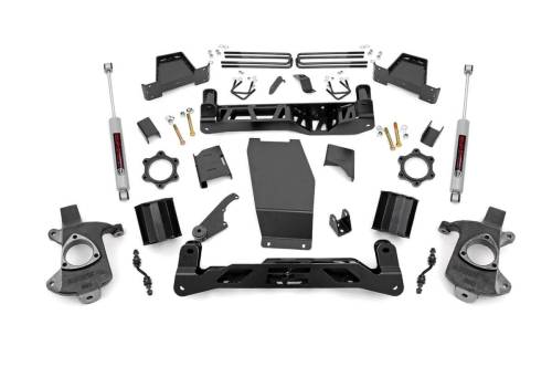 Rough Country - Rough Country 6 Inch Lift Kit - Alum/Stamp Steel - Chevy/GMC 1500 (14-18) - 22731