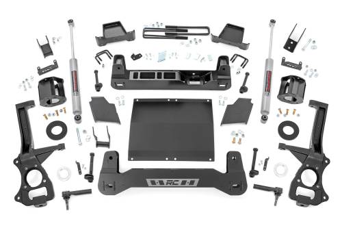 Rough Country - Rough Country 6 Inch Lift Kit - Diesel - GMC Sierra 1500 2WD/4WD (2019-2023) - 22931D