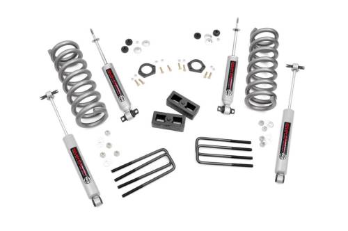 Rough Country - Rough Country 2 Inch Lift Kit - Chevy/GMC C1500/K1500 Truck/SUV 2WD (1988-1999) - 230N3