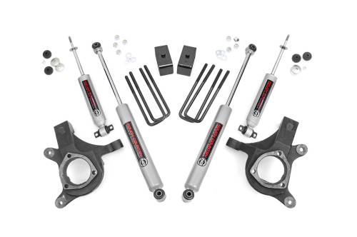 Rough Country - Rough Country 3 Inch Lift Kit - Chevy Silverado & GMC Sierra 1500 2WD (1999-2006 & Classic) - 232N2