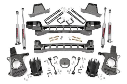 Rough Country - Rough Country 6" Lift Kit - Chevy Silverado & GMC Sierra 1500 2WD (1999-2006 & Classic) - 23420