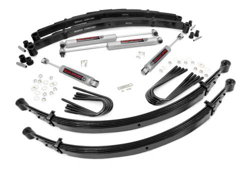 Rough Country - Rough Country 2 Inch Lift - 52 Inch Rear Springs - Chevy/GMC C20/K20 C25/K25 Truck (77-87) - 24030