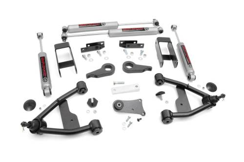 Rough Country - Rough Country 2.5 Inch Lift Kit - Chevy/GMC S10 Blazer/S10 Truck/S15 Jimmy/Sonoma 4WD - 24230