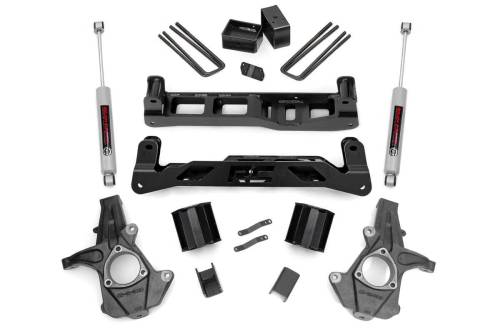 Rough Country - Rough Country 5 Inch Lift Kit - Cast Steel - Chevy/GMC 1500 (14-17) - 24730