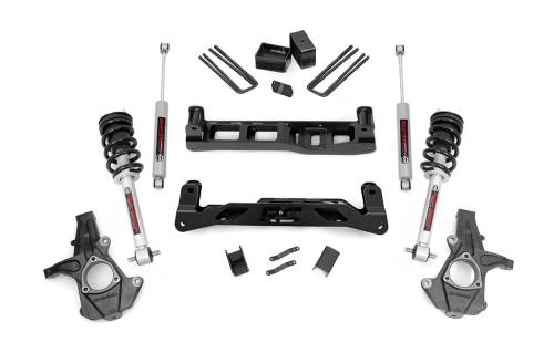 Rough Country - Rough Country 5 Inch Lift Kit - Cast Steel - N3 Struts - Chevy/GMC 1500 (14-17) - 24733