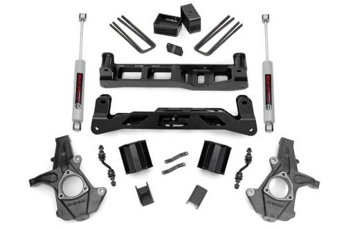 Rough Country - Rough Country 5 Inch Lift Kit - Alum/Stamp Steel - Chevy/GMC 1500 (14-18) - 24831