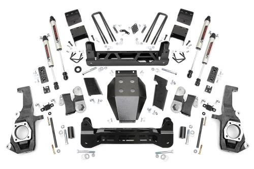 Rough Country - Rough Country 7.5 Inch Lift Kit - NTD - V2 - Chevy/GMC 2500HD/3500HD (11-19) - 25370