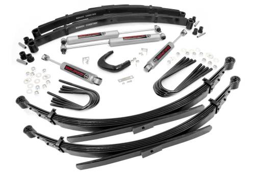 Rough Country - Rough Country 4 Inch Lift Kit - 56 Inch RR Springs - Chevy/GMC C20/K20 C25/K25 Truck (77-87) - 25530