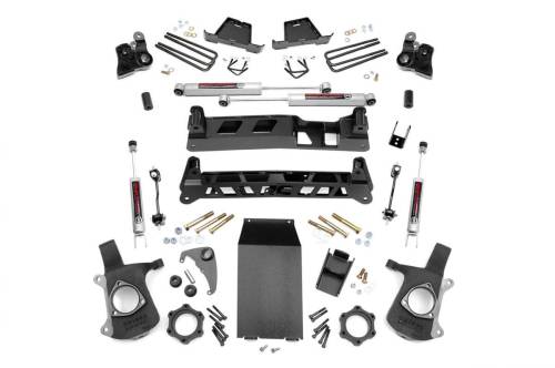 Rough Country - Rough Country 4 Inch Lift Kit - Chevy Silverado & GMC Sierra 1500 4WD (1999-2006 & Classic) - 25830