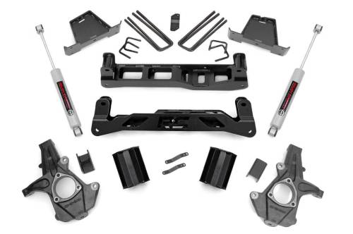 Rough Country - Rough Country 7.5 Inch Lift Kit - Chevy/GMC 1500 2WD (07-13) - 26330