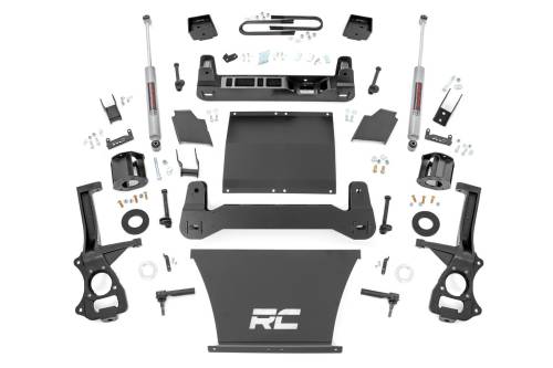 Rough Country - Rough Country 6 Inch Lift Kit - Mono Leaf Rear - N3 - GMC Sierra 1500 (19-23) - 26631