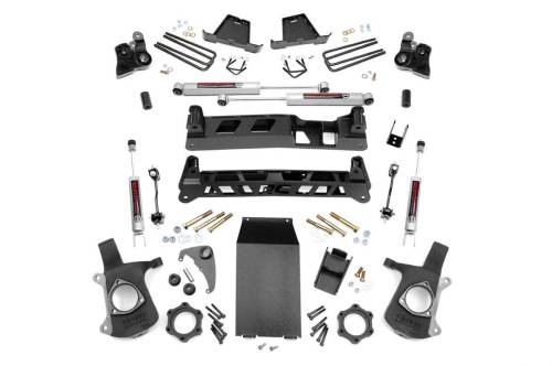 Rough Country - Rough Country 6 Inch Lift Kit - Chevy Silverado & GMC Sierra 1500 4WD (1999-2006 & Classic) - 27220A