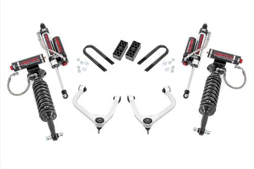 Rough Country - Rough Country 3.5 Inch Lift Kit - Vertex - Rear Mono Leaf - Chevy Silverado 1500 2WD/4WD (22-23) - 28250