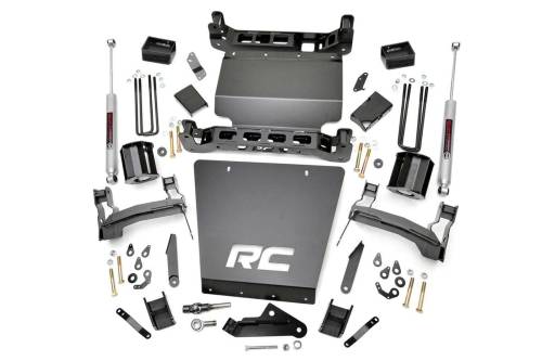 Rough Country - Rough Country 5 Inch Lift Kit - Bracket - Chevy/GMC 1500 (14-18) - 29130