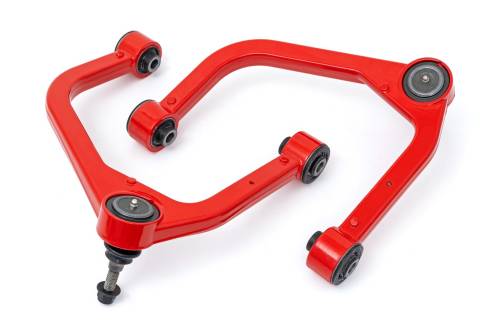 Rough Country - Rough Country Red Forged Upper Control Arms - 3.5 Inch Lift - Chevy/GMC 1500 (19-24) - 29501RED