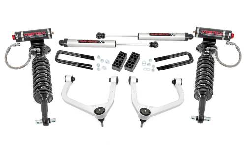 Rough Country - Rough Country 3.5 Inch Lift Kit - Vertex/V2 - Chevy Silverado 1500 2WD/4WD (19-23) - 29557