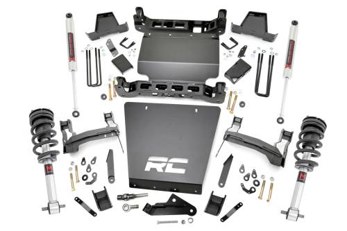 Rough Country - Rough Country 7 Inch Lift Kit - Bracket - M1 Struts/M1 - Chevy/GMC 1500 (14-16) - 29840