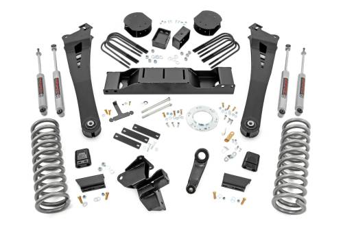 Rough Country - Rough Country 5 Inch Lift Kit - DRW - OE Rear Air - Ram 3500 4WD (2020-2023) - 30930