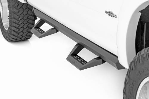 Rough Country - Rough Country SRX2 Adj Aluminum Step - Crew Cab - Ram 1500 (19-23)/1500 TRX (21-23) - 31008A